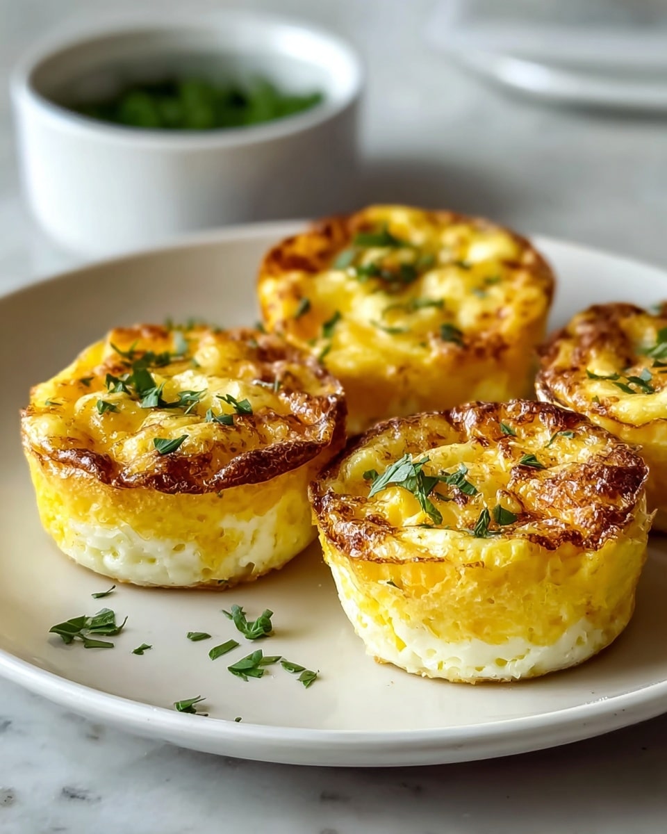 Baked Cottage Cheese Eggs Recipe - Recipe Image