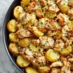 Garlic Parmesan Chicken and Potatoes (One-Pan Dinner) Recipe