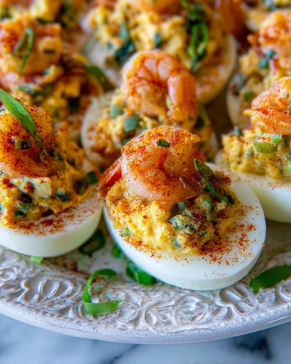 Crawfish Deviled Eggs Recipe - Recipe Image