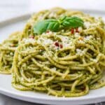 Easy 15-Minute Fresh Basil Pesto Pasta Recipe for an Italian-Inspired Lunch Recipe