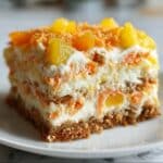 Pineapple Carrot Cream Cake: Moist & Tropical Recipe
