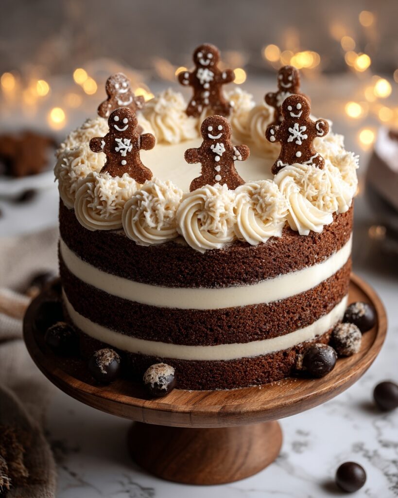 Gingerbread Layer Cake Recipe