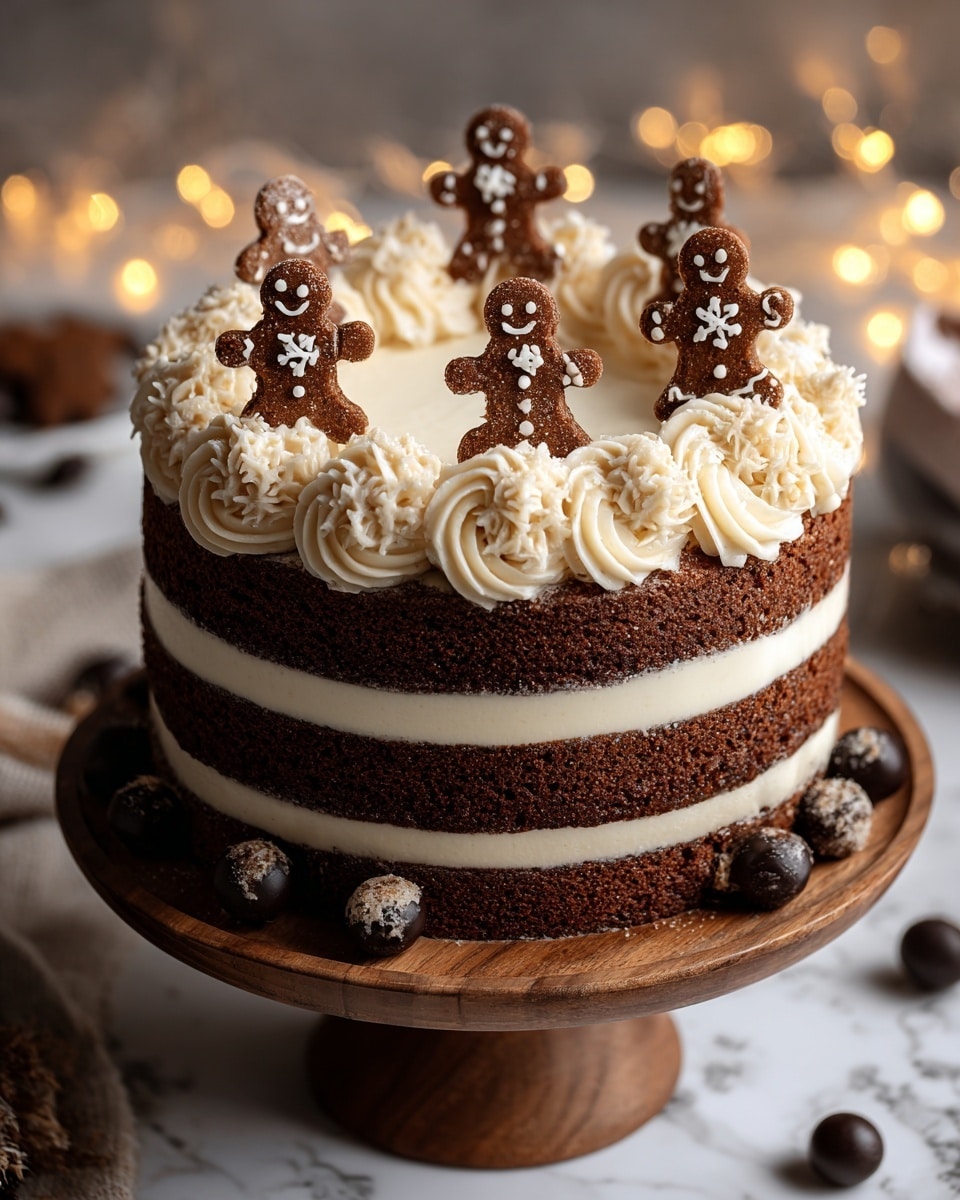 Gingerbread Layer Cake Recipe - Recipe Image