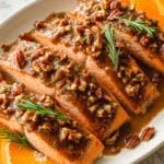 Maple Pecan Glazed Salmon – Dairy Free! Recipe