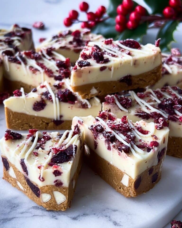 Starbucks Copycat Cranberry Bliss Bars Recipe