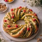 Vegan Pesto Bread Wreath Recipe
