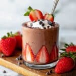 Chocolate Strawberry Overnight Oats Recipe