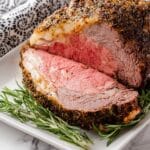 Perfect Roast Prime Rib with Garlic and Rosemary Recipe