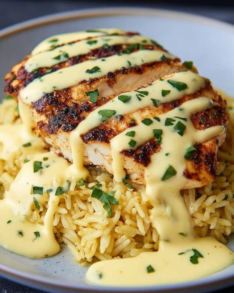 Mexican Chicken with Spicy Cheddar Cheese Sauce Recipe