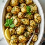 Roasted Greek-Style Potatoes with Garlic and Lemon Recipe