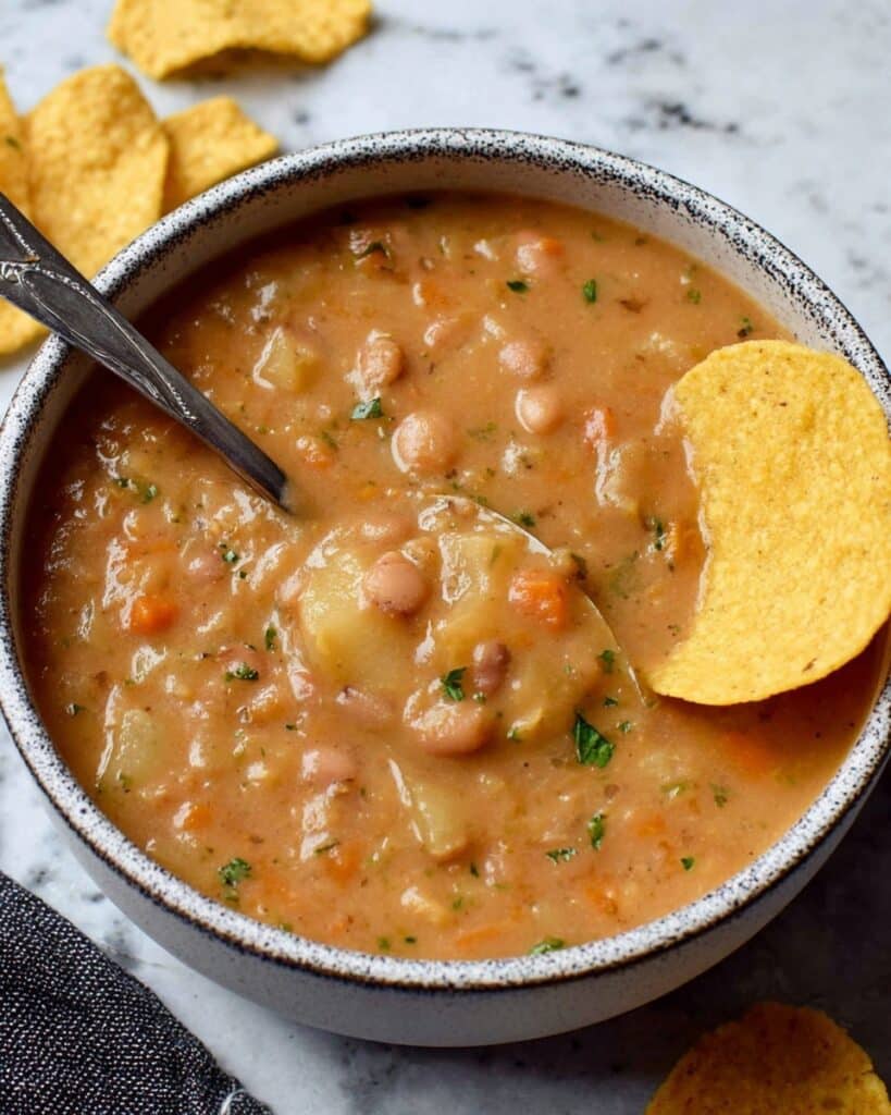 Mexican Pinto Bean Soup | Easy Stew Recipe