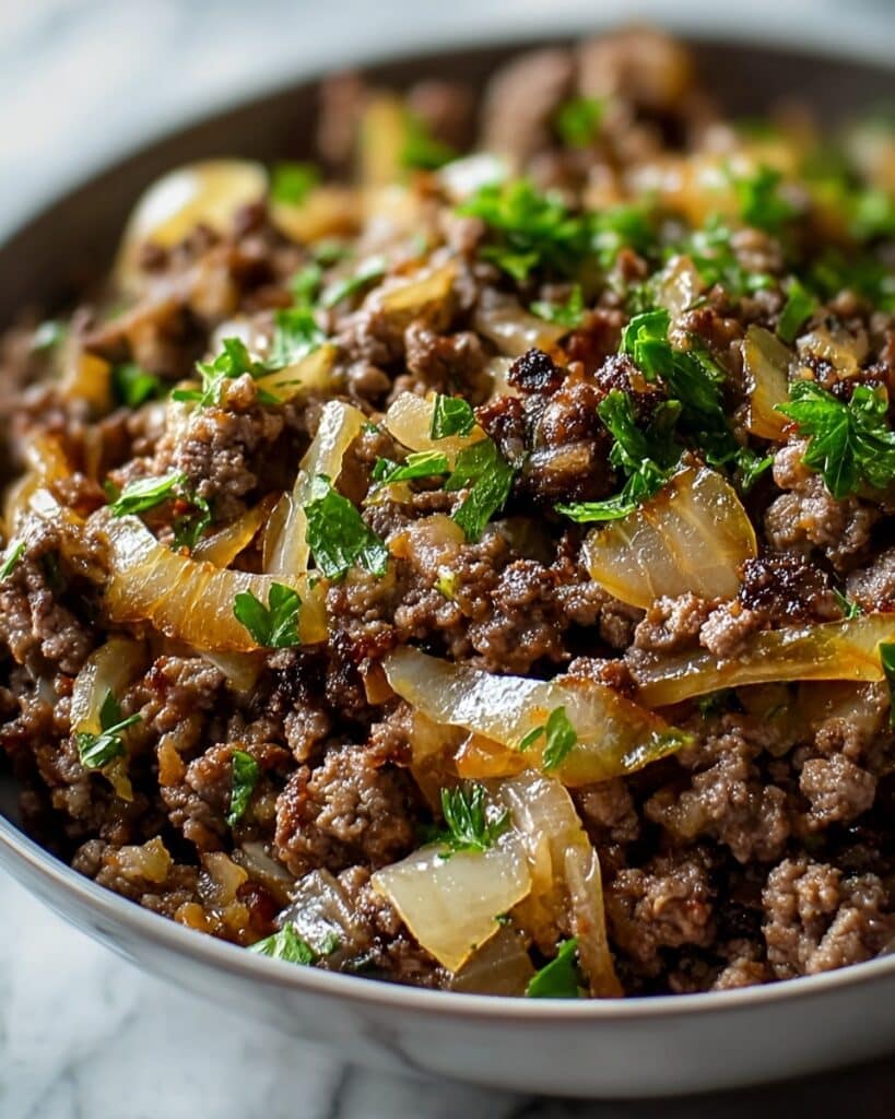 Ground Beef and Cabbage Skillet with Spices Recipe