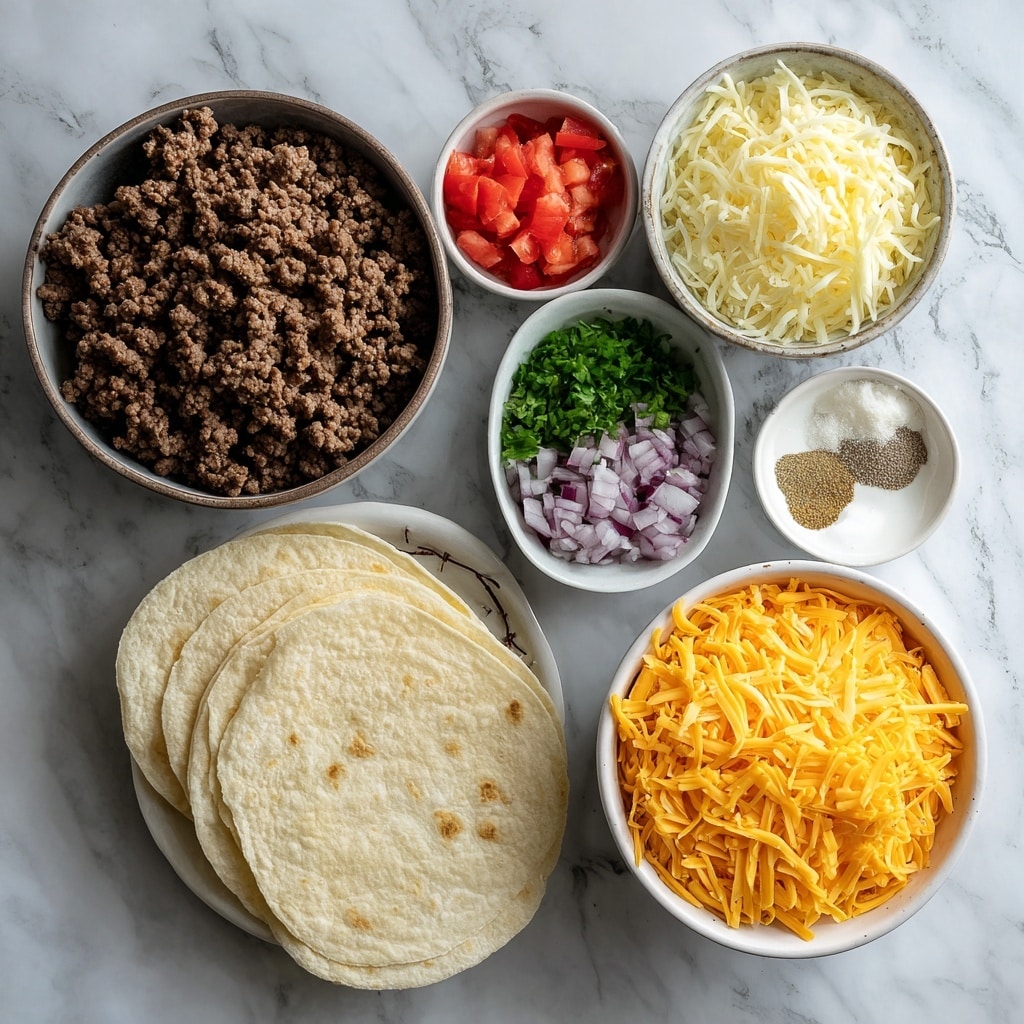 Smashburger Quesadillas Recipe - Recipe Image