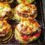 Oven-Baked Cabbage Burgers Recipe