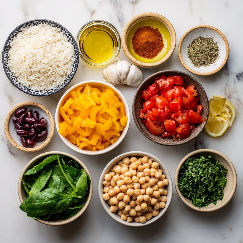 Mediterranean Rice and Beans Recipe - Recipe Image