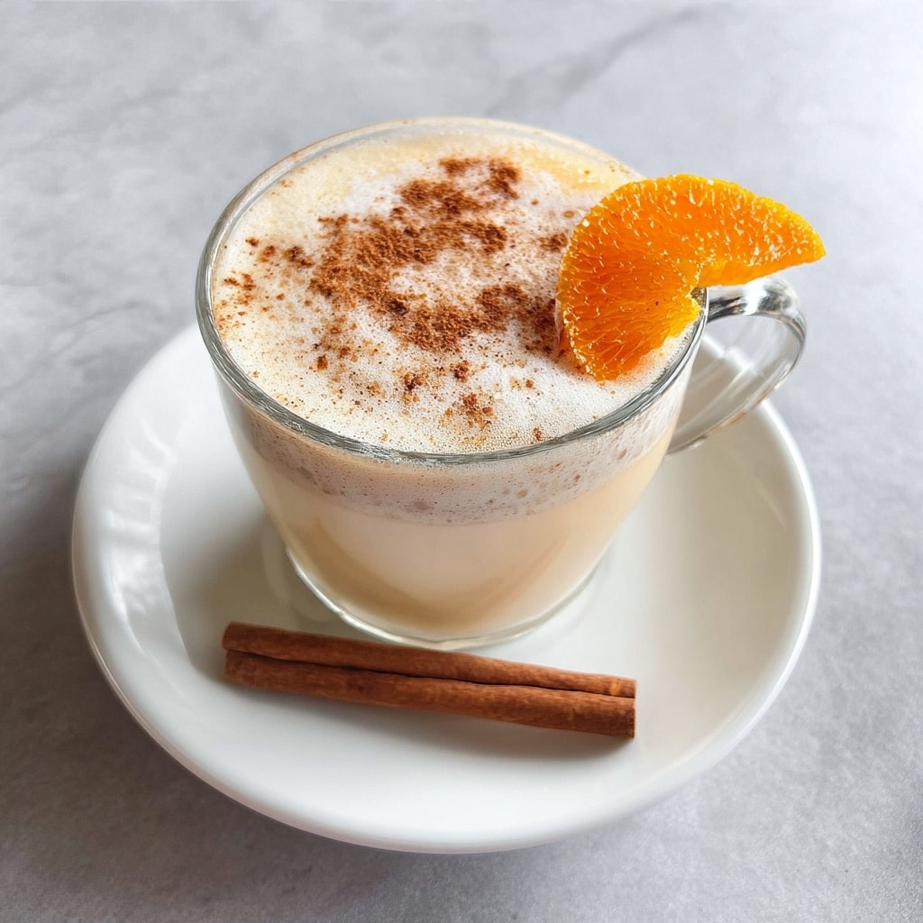 Orange Cinnamon Milk Tea Recipe