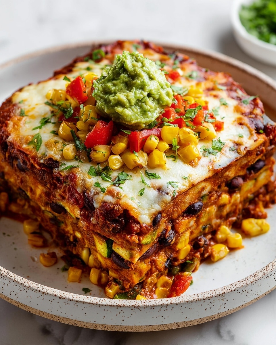 Vegetarian Enchilada Casserole Recipe - Recipe Image