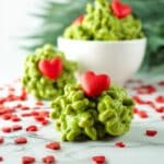 Grinch Peanut Clusters Recipe
