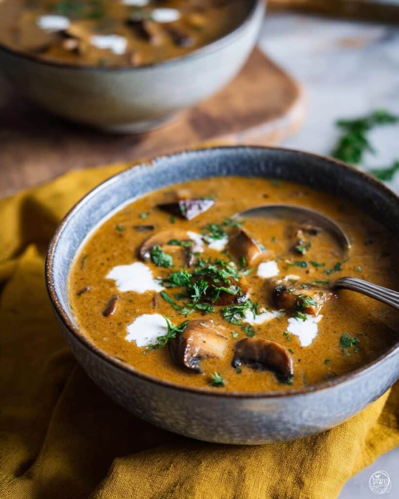 Hungarian Mushroom Soup Recipe