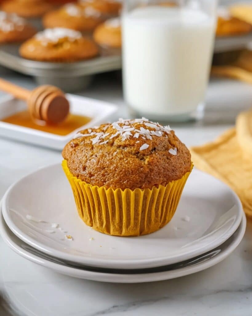 Peanut Butter Banana Protein Muffins Recipe