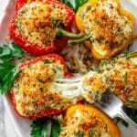 Tuscan Ricotta Stuffed Peppers Recipe