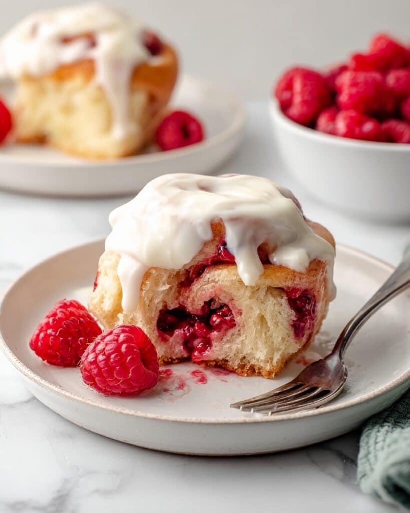 Raspberry Lemon Sweet Rolls Recipe