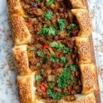 Lamb Pide - Turkish Lamb Pizza Recipe