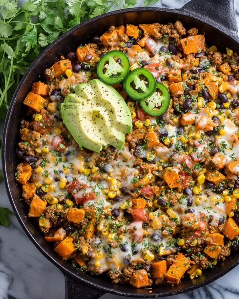 Ground Turkey Sweet Potato Skillet Recipe