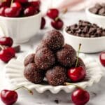 Chocolate Cherry Bliss Balls Recipe