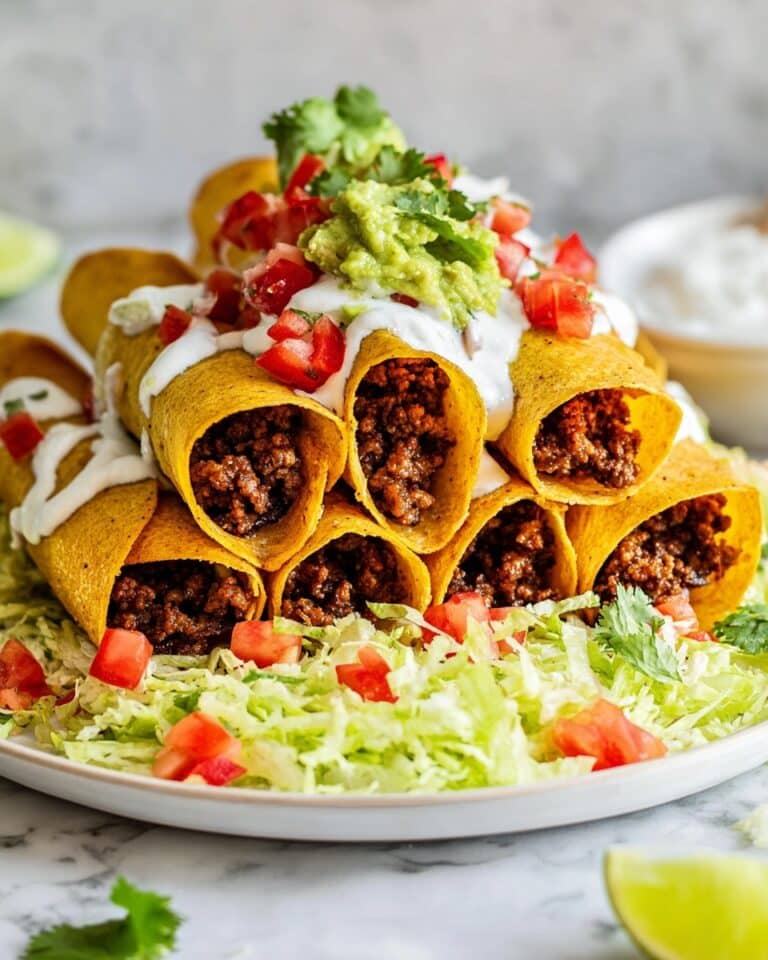 Oven-Baked Beef Taquitos Recipe