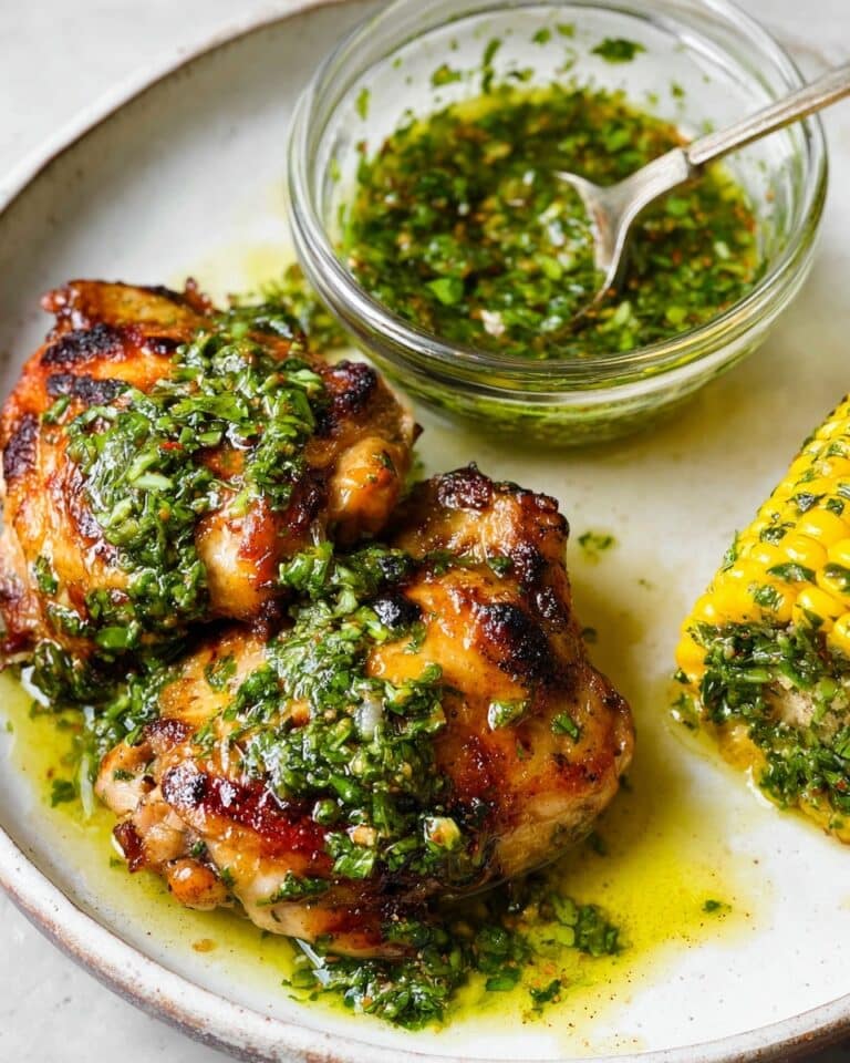 Chimichurri Chicken Thighs Recipe