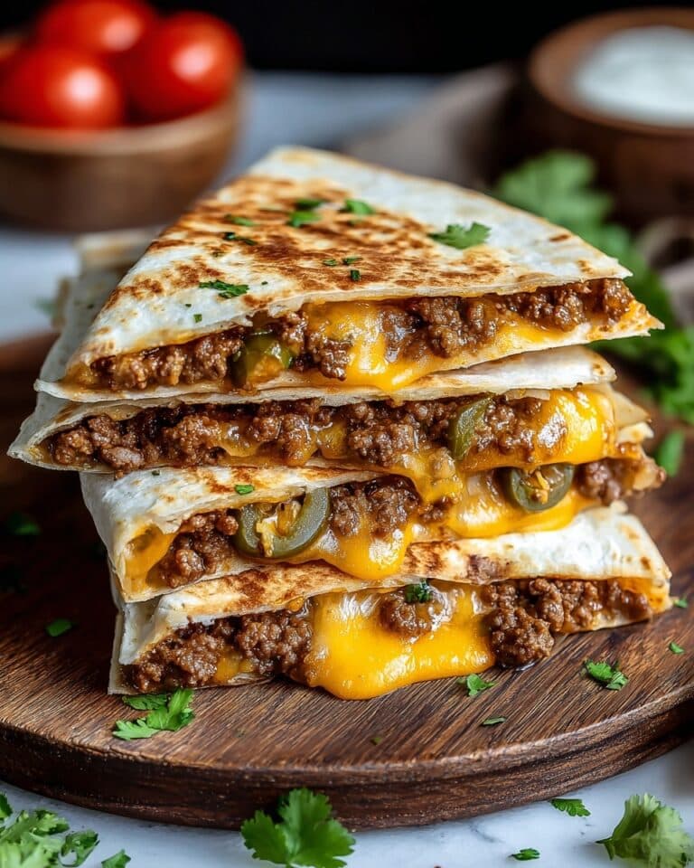Smashburger Quesadillas Recipe