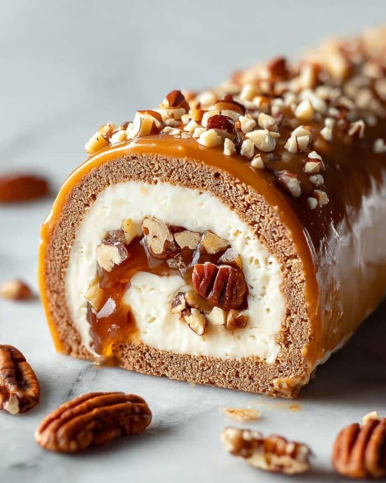 Nana’s 3-Ingredient Pecan Log Recipe