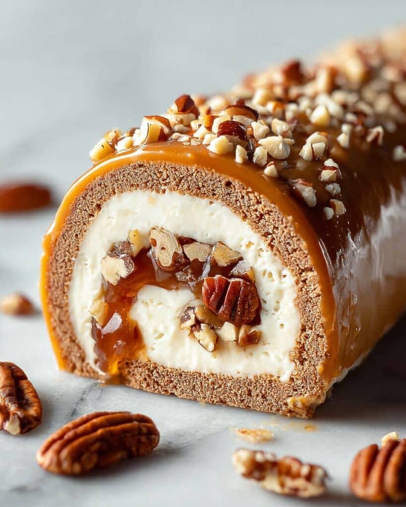 Nana’s 3-Ingredient Pecan Log Recipe