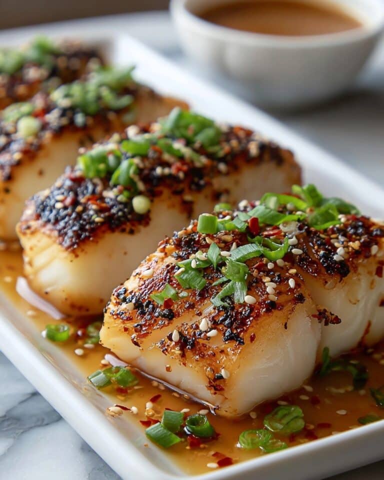 Easy Ginger Soy Cod Recipe