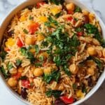 Mediterranean Rice and Beans Recipe