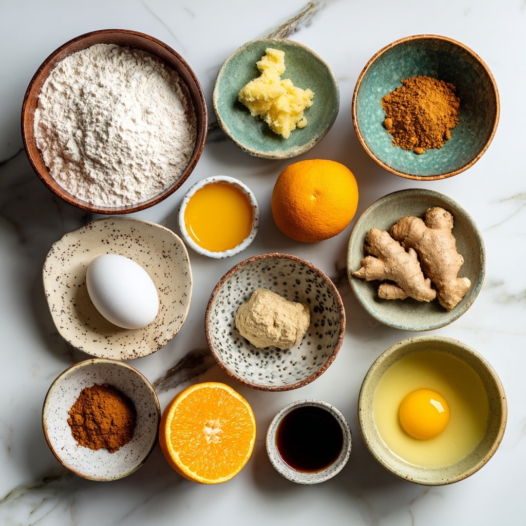 Orange Ginger Honey Cakes Recipe - Recipe Image