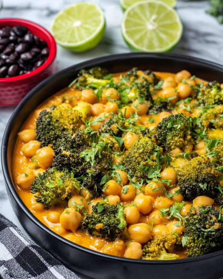 Broccoli Chickpea Curry Recipe