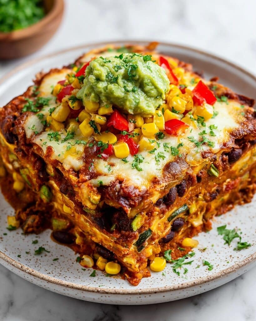 Vegetarian Enchilada Casserole Recipe
