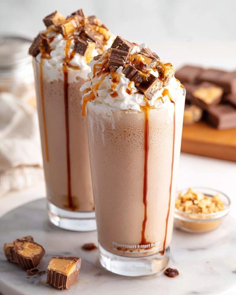 Peanut Butter Frozen Hot Chocolate Recipe