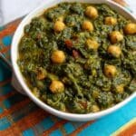 Chana Saag (Indian Chickpea and Spinach Curry) Recipe