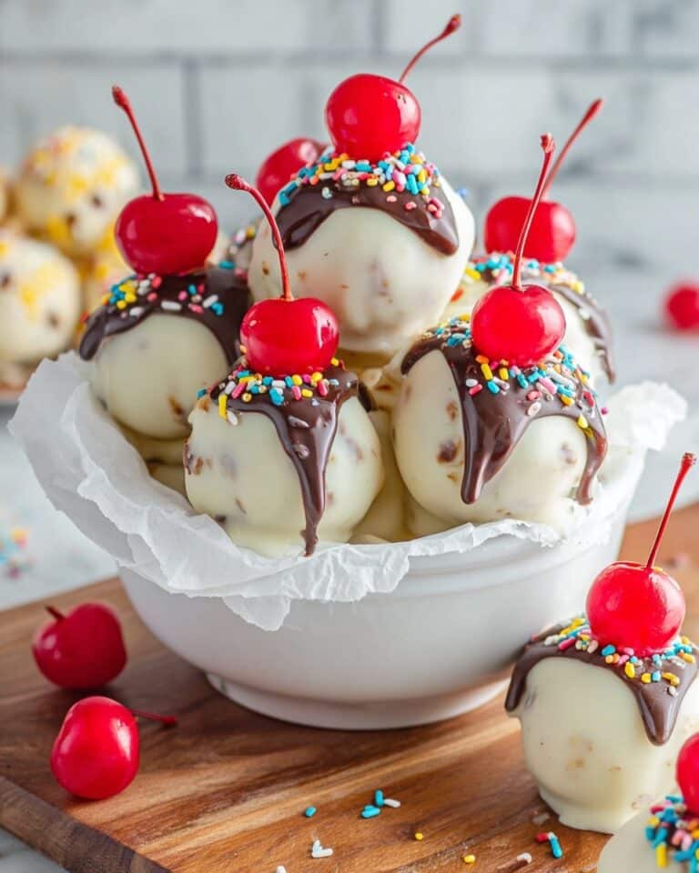 Banana Split Truffles Recipe
