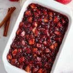 Roasted Apple Cranberry Relish Recipe