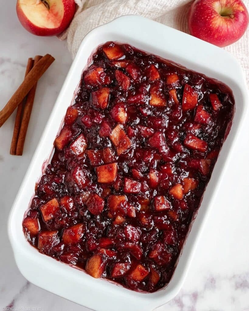 Roasted Apple Cranberry Relish Recipe