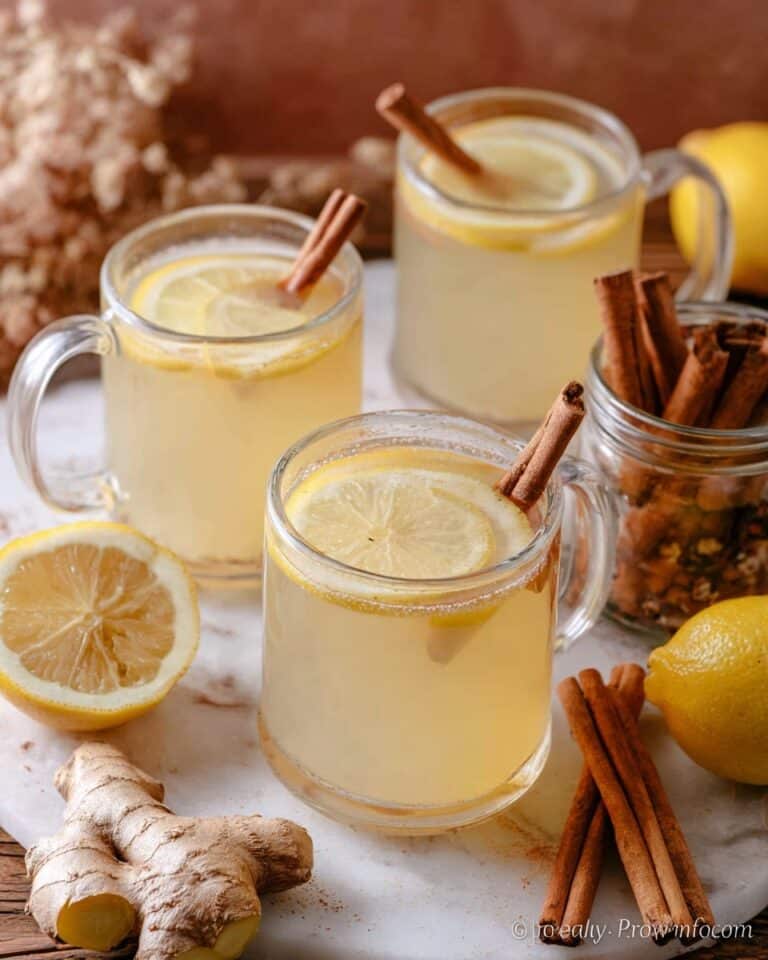 Lemon Ginger Cinnamon Tea Recipe