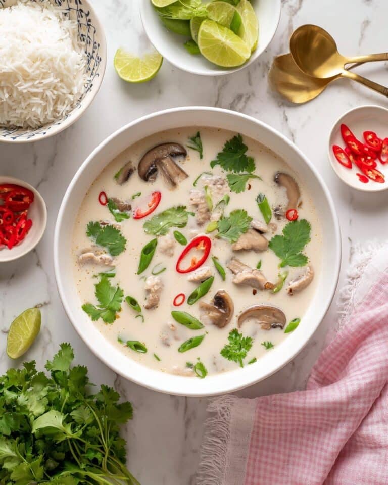 Tom Kha Gai (Thai Coconut Chicken Soup) Recipe