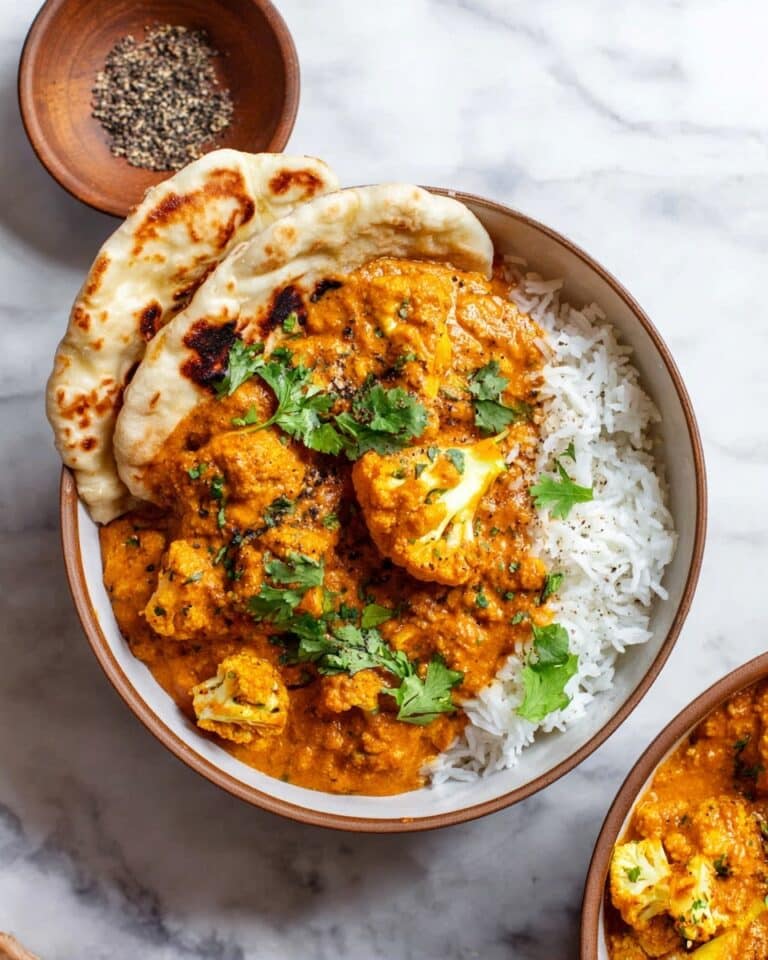 Butter Cauliflower in Spiced Cream Sauce Recipe