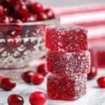 Festive Cranberry Jelly Candies Recipe
