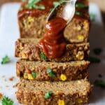 Vegan Barbecue Lentil Loaf Recipe