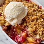 The Best Cranberry Apple Crisp Ever Recipe